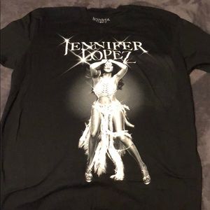 Jennifer Lopez Las Vegas concert t-shirt